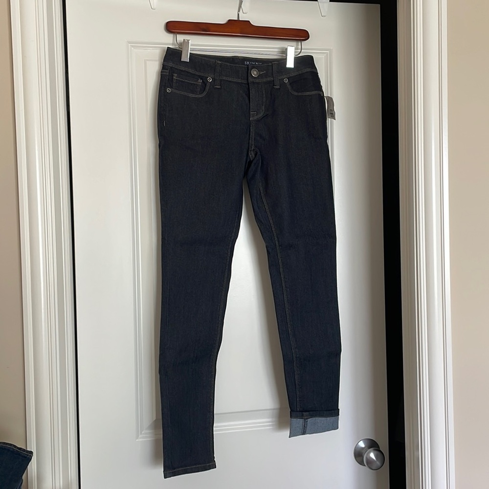 NWT limited size 4 skinny dark denim jeans